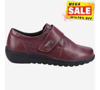 Fleet & Foster Herdwick Mujer Casual Moda Zapatos Clásicos Burdeos