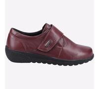 Fleet & Foster Zapatos Herdwick Mujer Casual Clásicos Burdeos