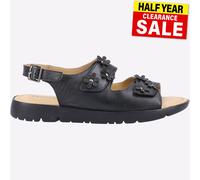 Fleet & Foster Sandalia de verano Kara para mujer Tacón de foam Espuma de memoria Negro