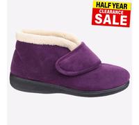 Fleet & Foster Pantuflas Levitt Mujer Velour con espuma de memoria – Moda informal
