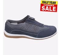 Fleet & Foster Mombasa Mujer Casual Verano Espuma Viscoelástica Zapatos Gris