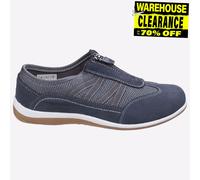 Fleet & Foster Mombasa Mujer Casual Verano Espuma Viscoelástica Zapatos Gris