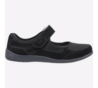 Fleet & Foster Morgan Mujer Clásico Mary Jane Espuma Viscoelástica Zapatos Negro