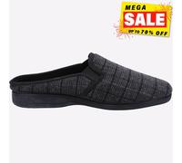 Fleet & Foster Neal Mula Hombre Casual Confort Duradero sin Cordones Pantufla