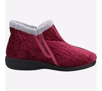 Fleet & Foster Perendale Espuma Viscoelástica Mujer Clásico Cómodo Pantuflas Red
