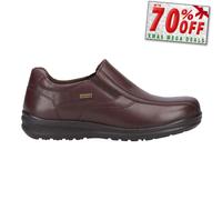 Fleet & Foster Picaza Impermeable Hombre Memoria Foam Cuero Formal Zapatos