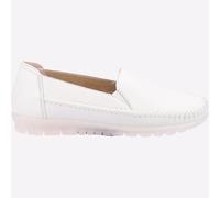 Fleet & Foster Shirley Mujer Vestido de Cuero Formal Moda sin Cordones Mocasines