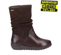 Fleet & Foster Starling Botas Medias Marrones Impermeables De Memoria Suede