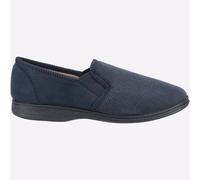 Fleet & Foster Tim Prendas para Hombre Informal Memoria Espuma Pantuflas Marino