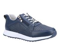 Fleet & Foster - Zapatillas Deportivas de Ante June Cremallera, con Cordones par