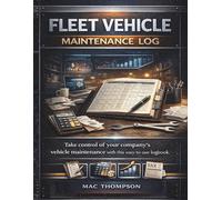 Fleet Vehicle Maintenance Log: Multi-Car Service Record Book for Small Business Owners with 5 Vehicle Sections, Expense Tracking & Tax Deduction Organizer