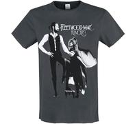 Fleetwood Mac Amplified Collection - Rumours Hombre Camiseta Gris Marengo XXL 100% algodón Regular