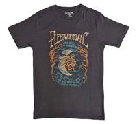 Fleetwood Mac - Camiseta Pingüino para Adultos Unisex (L) (Gris)