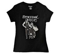 Fleetwood Mac Ladies Tee: Rumours - X-Small - Black