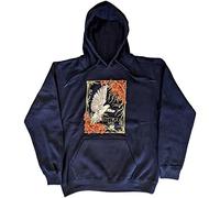 Fleetwood Mac Sudadera con Capucha Dove Band Logo Nuevo Oficial Unisex Azul Marino, turquesa, M