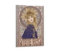 Fleetwood - Póster artístico de Mac Stevie Nicks, lienzo para decoración de pared, sala de estar, dormitorio familiar, 30 x 45 cm, estilo marco