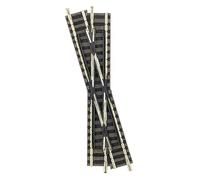 Fleischmann N 9162 cruce 15°, cruz izquierda, longitud 111 mm - NUEVO + EMBAL...