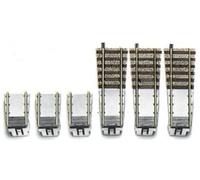 Fleischmann H0 6153 Set De Ampliación Para Profi-Gleis Doble Vía 6152 Nuevo