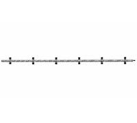 Fleischmann H0 6412-S cremallera flexible 200 mm (10 piezas) - NUEVO + EMBALA...