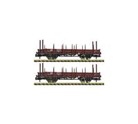 Fleischmann N 6660072 Set 2 Piezas Vagones Mercancías ÖBB, Época IV