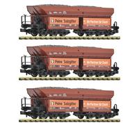 Fleischmann N 6660150 Set 2 Vagones De Carga DB Ep. IV - Trenes Erzzug Analógico