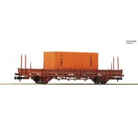 Fleischmann N 825736 Teleros SNCF Epoche 4 Containertransport Nuevo Ovp 1:160