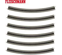 Fleischmann N 9130-S Vía curva R3, 30° (6 piezas) - NUEVO
