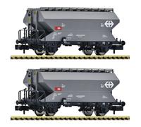 Fleischmann - ref.831313 - Set 2 vagones silo transporte cereales SBB, Ep.VI