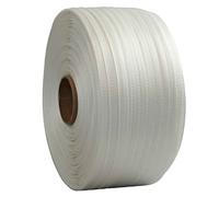 Fleje tejido de 13 mm x 1100 m - Calidad Profesional TECPLAST FT - Alta resistencia 350kg - Fleje textil de poliéster