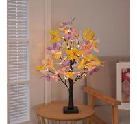 Flemenbaum mit Lumières Mini Árbol Ornamento Blanco caliente LEDs Luz Mesa Decoración Interior o exterior Uso para Navidad Home Party Boda