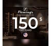Fleming's Prime Steakhouse & Wine Bar Gift Card 150 USD Key - UNITED STATES