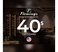 Fleming's Prime Steakhouse & Wine Bar Gift Card 40 USD Key - UNITED STATES