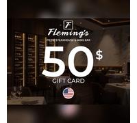 Fleming's Prime Steakhouse & Wine Bar Gift Card 50 USD Key - UNITED STATES