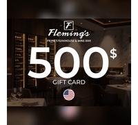 Fleming's Prime Steakhouse & Wine Bar Gift Card 500 USD Key - UNITED STATES