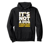 Flemish Giant Humor Conejo Tamano Perro Gigante Grande Sudadera con Capucha