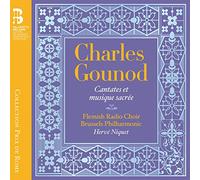 Flemish Radio Choir. Brussels Philharmonic. Hervé Niquet, Dirección - Gounod: Cantatas Y Musica Sacra - Cd Libro / Niquet