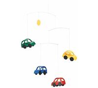 Flensted Automobile - Móvil de acero, multicolor, 50 x 38 cm
