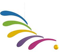Flensted Flowing Rhythm, Rainbow Mobile, Acero, Multicolor, 30 x 45 cm