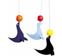 Flensted Mobile 088 - Pantalla serigrafiada (azul, rojo, amarillo, naranja, león marino)