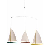 Flensted Mobiles 3 Dinghy Regatta - Móvil colgante de 15 pulgadas, multicolor