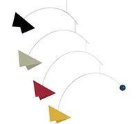 Flensted Mobiles Fatamorgana Mobile de Acero, Multicolor, 60 x 60 cm