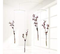 Flensted Mobiles Flying Flowers Móvil, Multicolor, 58 cm