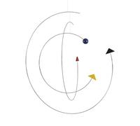Flensted Mobiles So Close Mobile, acero, multicolor, 59 x 57 cm