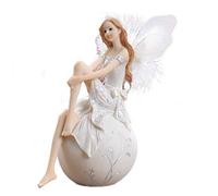 FLEOL Fairy Angel Statue Escultura Elfo figurado Estatuilla de la Sala de creación Europea El hogar de la Sala del hogar Moderno decoración de la Sala del Personaje del Adorno de Resina, 4 colección