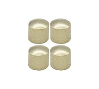 FLEOR 4 pomos de metal para guitarra con control de volumen y tono para bajo TL-TE/P fabricado en Estados Unidos, México, color dorado
