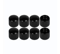 FLEOR 8 pomos de metal para guitarra con control de volumen y tono para bajo TL-TE/P fabricado en Estados Unidos, México, color negro