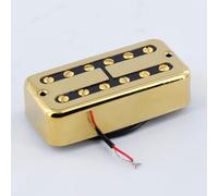 FLEOR Alnico 2 - Puente Humbucker para guitarra eléctrica, 4-5K, pastilla para guitarra estilo FT, color dorado