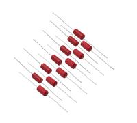 FLEOR Condensadores Orange MKP Tone 223J.0022uF 400V Condensadores de película de polipropileno metalizado tipo axial para bajo o guitarra, 12PCS
