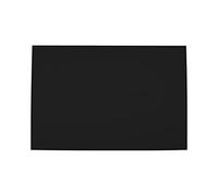 FLEOR Golpeador de guitarra en blanco, rectangular, 28 x 43 cm, para guitarra eléctrica ST TL, 1 capa, color negro mate