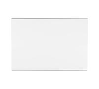 FLEOR Golpeador de guitarra en blanco, rectangular, 28 x 43 cm, para guitarra eléctrica ST TL, 3 capas, color blanco marfil